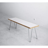 Scandinavian Style Birch Ply Formica Desk - RizAndMicaMake