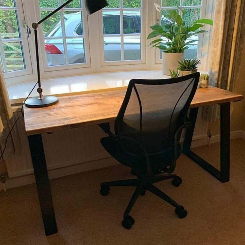 Trapezium Desk - RizAndMicaMake