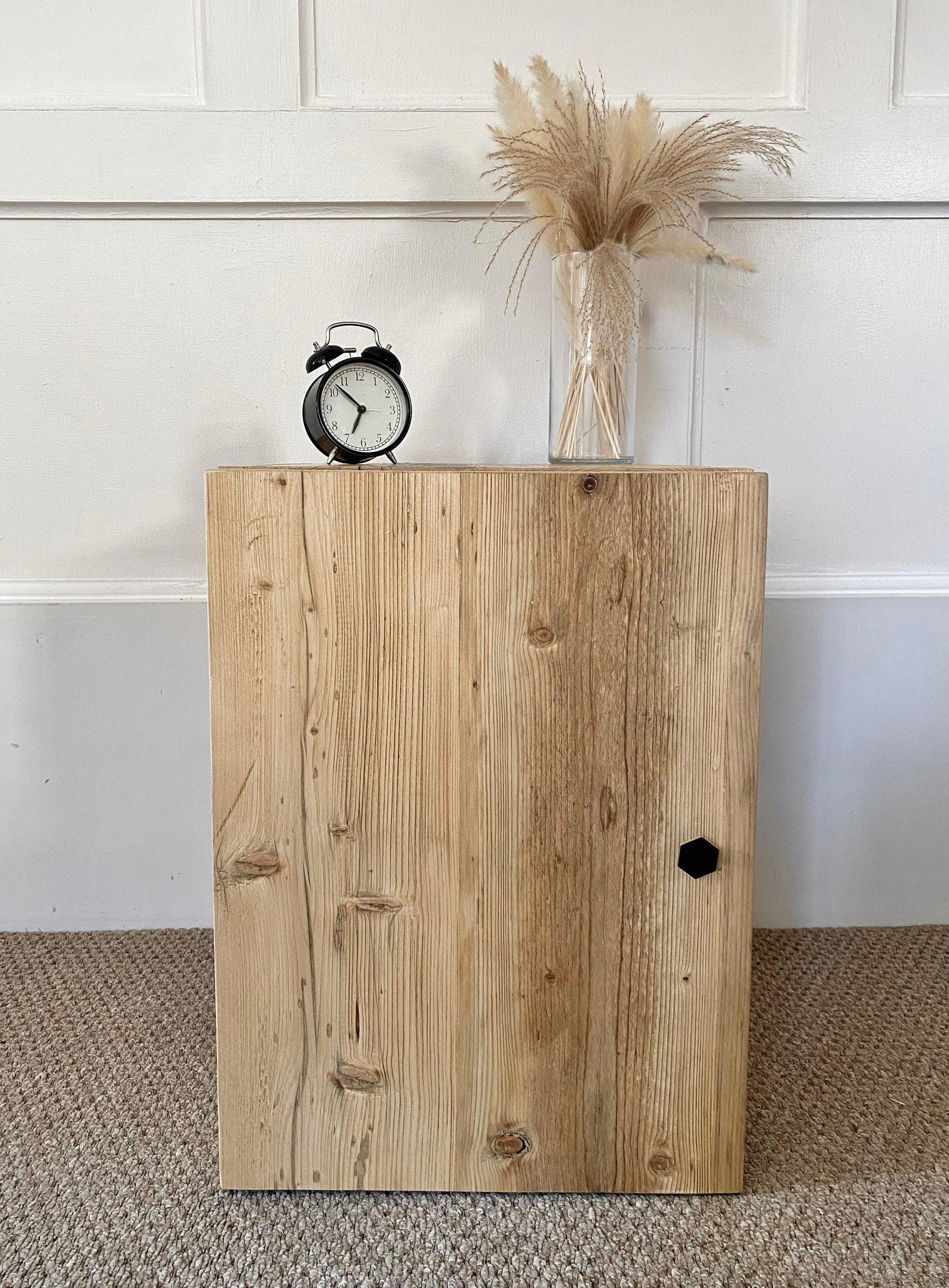 Solid Raud Cupboard PURCI: Reclaimed Solid Wood Cupboard Unit - RizAndMicaMake
